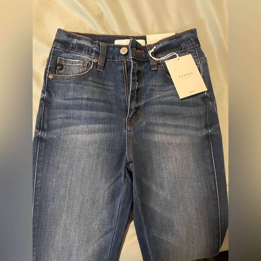 KanCan | High Rise Ankle Skinny Jeans | Size 1 / 24 | NWT